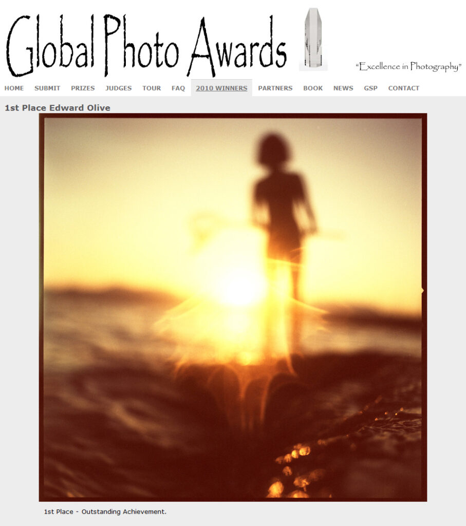 st Place Edward Olive global photography awards